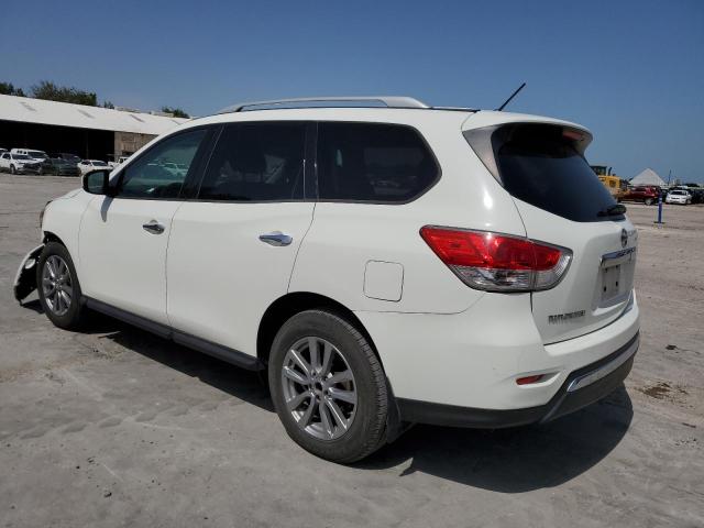 5N1AR2MN4FC719038 - 2015 NISSAN PATHFINDER S WHITE photo 2