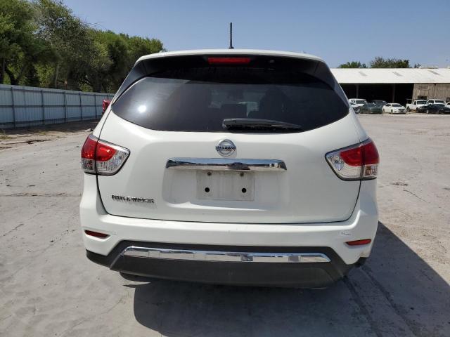 5N1AR2MN4FC719038 - 2015 NISSAN PATHFINDER S WHITE photo 6