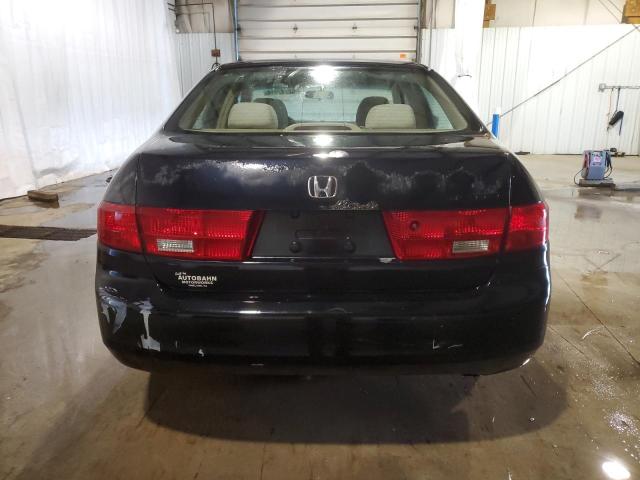 1HGCM567X5A079344 - 2005 HONDA ACCORD EX BLACK photo 6