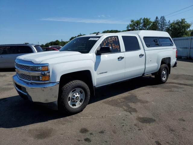 1GC1KREG3KF267500 - 2019 CHEVROLET SILVER1500 K2500 HEAVY DUTY WHITE photo 1