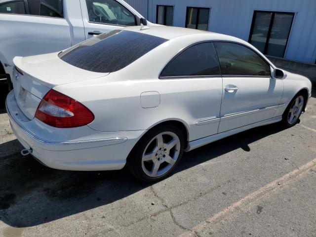 WDBTJ56H49F270216 - 2009 MERCEDES-BENZ CLK 350 WHITE photo 3