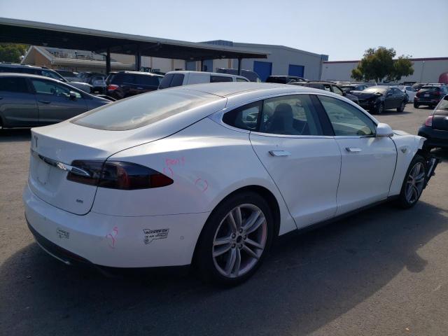 5YJSA1H12EFP63171 - 2014 TESLA MODEL S თეთრი ფოტო 3