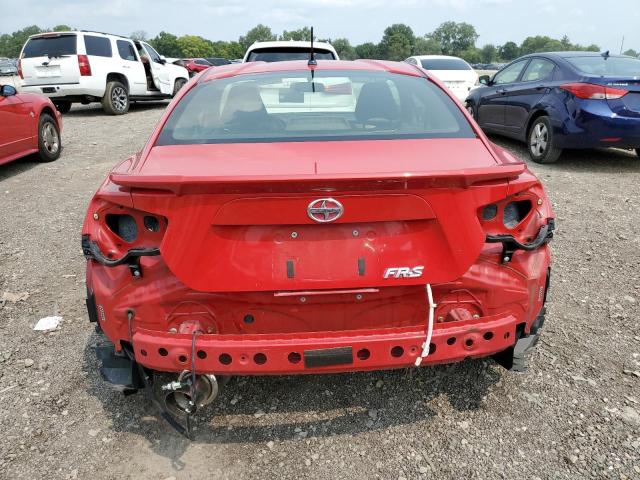 JF1ZNAA15D2718116 - 2013 TOYOTA SCION FR-S წითელი ფოტო 6