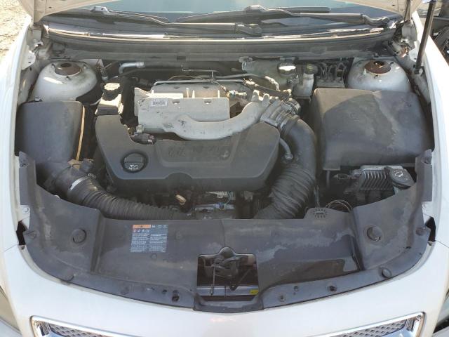 1G1ZE5E78BF101629 - 2011 CHEVROLET MALIBU LTZ თეთრი ფოტო 11
