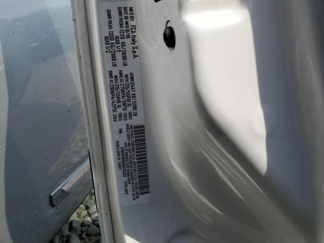 ZFBERFBB8H6D75503 - 2017 RAM PROMASTER SLT WHITE photo 13