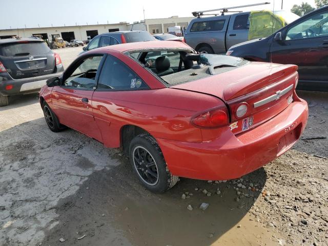 1G1JC12F147110998 - 2004 CHEVROLET CAVALIER RED photo 2