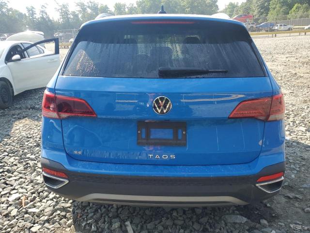 3VVEX7B29PM365858 - 2023 VOLKSWAGEN TAOS SE BLUE photo 6