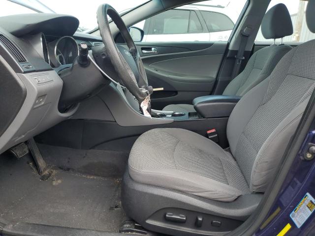 5NPEB4AC2BH255125 - 2011 HYUNDAI SONATA GLS BLUE photo 7