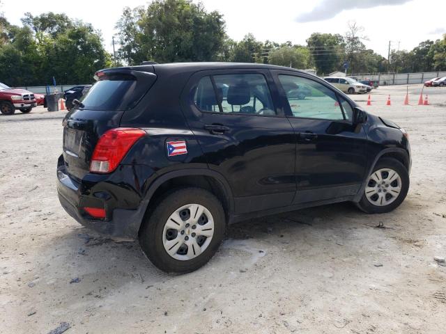 3GNCJKSB0KL169288 - 2019 CHEVROLET TRAX LS BLACK photo 3