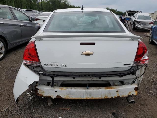 2G1WC5E37E1186979 - 2014 CHEVROLET IMPALA LIM LTZ WHITE photo 6