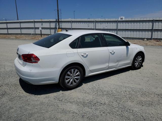 1VWAP7A39DC086556 - 2013 VOLKSWAGEN PASSAT S WHITE photo 3