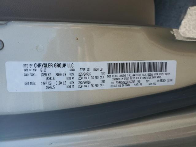 2A4RR5DG5BR766343 - 2011 CHRYSLER TOWN & COU TOURING 金色 照片 14