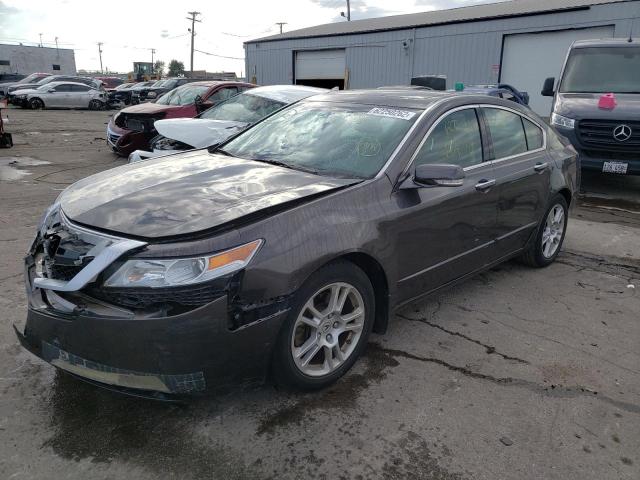 19UUA8F51AA021596 - 2010 ACURA TL GRAY photo 2