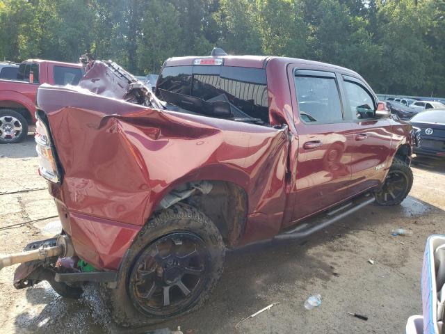 1C6SRFMT8KN637687 - 2019 RAM 1500 BIG HORN/LONE STAR BURGUNDY photo 3