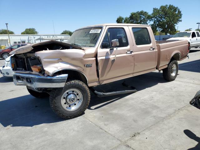 1FTHW26F5VEA09148 - 1997 FORD F250 GOLD photo 1