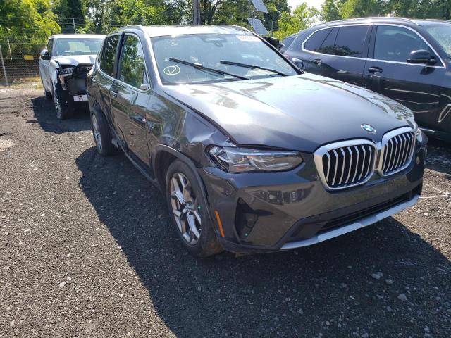 5UX43DP04N9L83612 - 2022 BMW X3 SDRIVE30I CHARCOAL photo 4