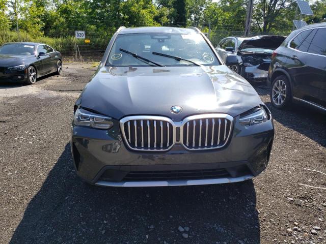 5UX43DP04N9L83612 - 2022 BMW X3 SDRIVE30I CHARCOAL photo 5