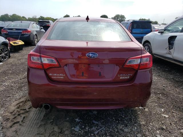 4S3BNAC66G3003834 - 2016 SUBARU LEGACY 2.5I PREMIUM RED photo 6