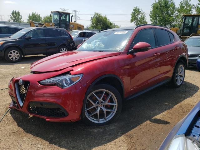 ZASFAKNN8J7C01670 - 2018 ALFA ROMEO STELVIO TI SPORT RED photo 1