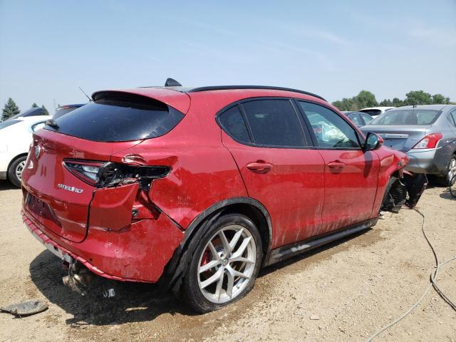 ZASFAKNN8J7C01670 - 2018 ALFA ROMEO STELVIO TI SPORT RED photo 3