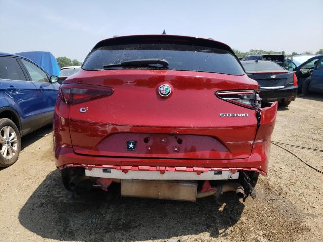 ZASFAKNN8J7C01670 - 2018 ALFA ROMEO STELVIO TI SPORT RED photo 6