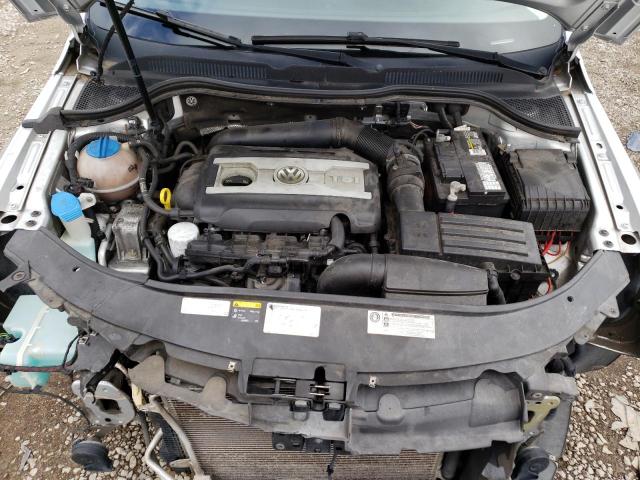 WVWBP7AN2GE500617 - 2016 VOLKSWAGEN CC BASE SILVER photo 11