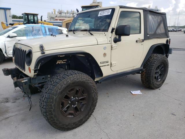 1J4AA2D18BL545388 - 2011 JEEP WRANGLER SPORT TAN photo 1