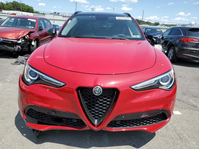 ZASPAKAN5K7C71901 - 2019 ALFA ROMEO STELVIO RED photo 5