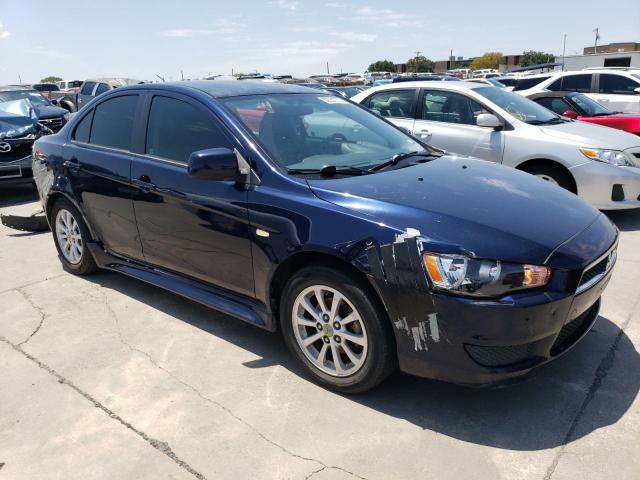 JA32U2FU8EU010566 - 2014 MITSUBISHI LANCER ES/ES SPORT BLUE photo 4