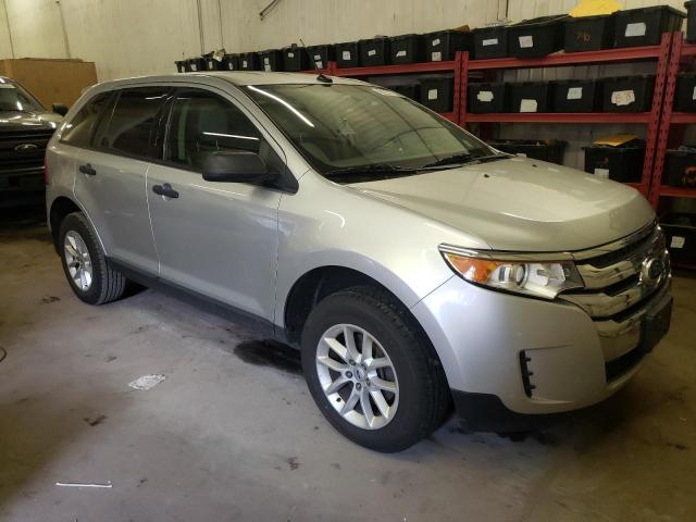 2FMDK3GC8DBB82835 - 2013 FORD EDGE SE SILVER photo 4