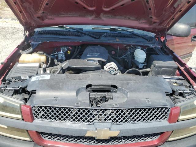 2GCEC19TX41373024 - 2004 CHEVROLET SILVERADO C1500 BURGUNDY photo 11