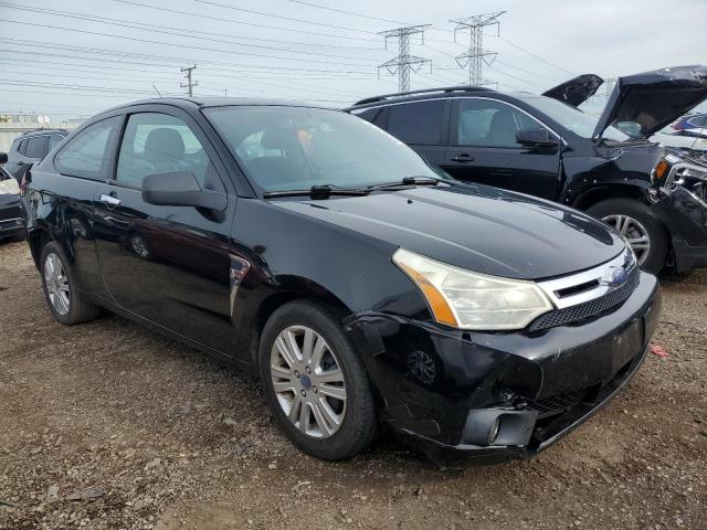 1FAHP33N48W216097 - 2008 FORD FOCUS SE BLACK photo 4