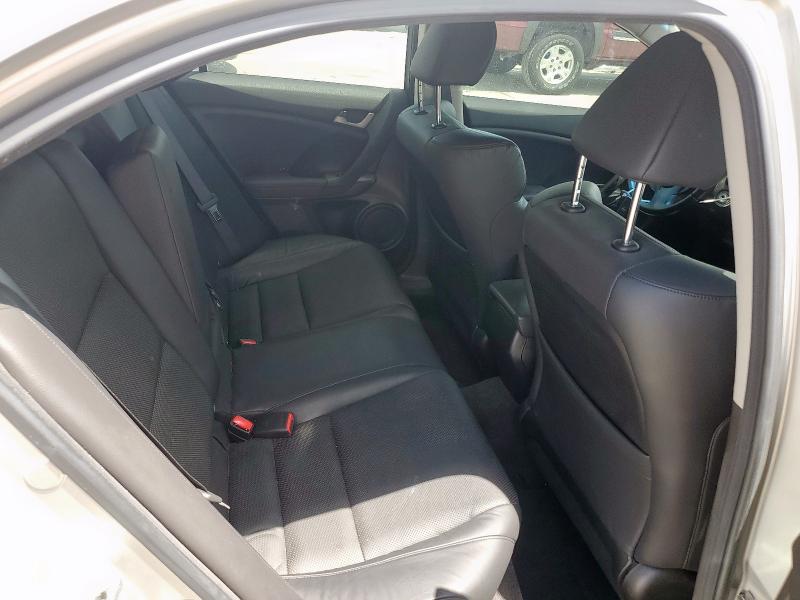 JH4CU2F62AC034707 - 2010 ACURA TSX SILVER photo 10