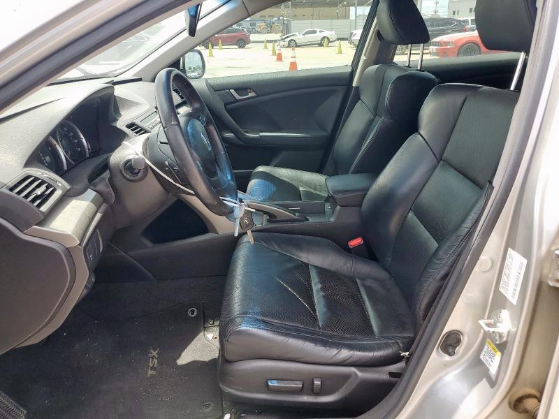 JH4CU2F62AC034707 - 2010 ACURA TSX SILVER photo 7