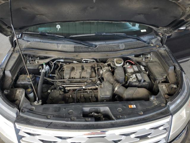 1FM5K7F86KGB12877 - 2019 FORD EXPLORER LIMITED Noir photo 12