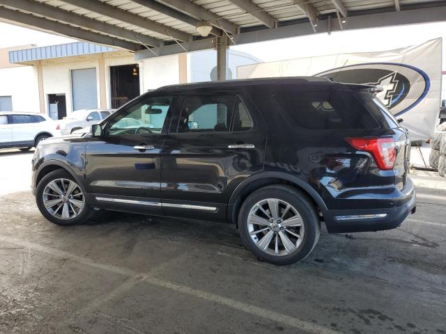 1FM5K7F86KGB12877 - 2019 FORD EXPLORER LIMITED Noir photo 2