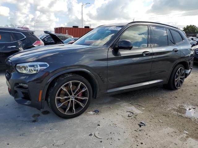 5UXTY9C09M9G49479 - 2021 BMW X3 XDRIVEM40I GRAY photo 1