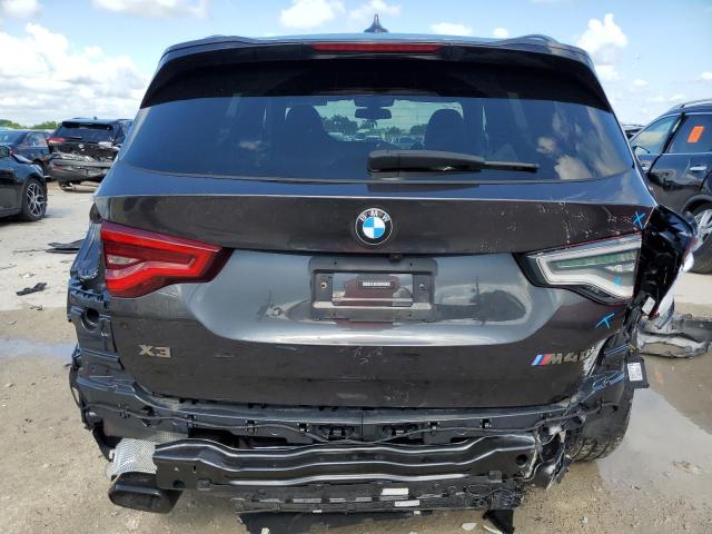 5UXTY9C09M9G49479 - 2021 BMW X3 XDRIVEM40I GRAY photo 6