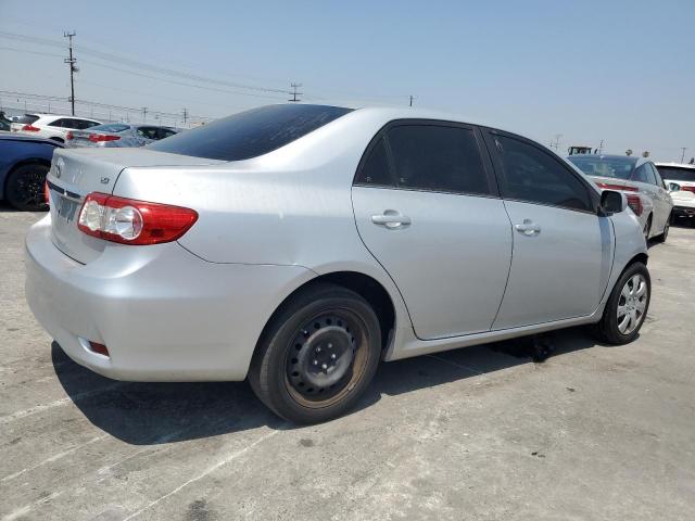 5YFBU4EE0DP129926 - 2013 TOYOTA COROLLA BASE SILVER photo 3