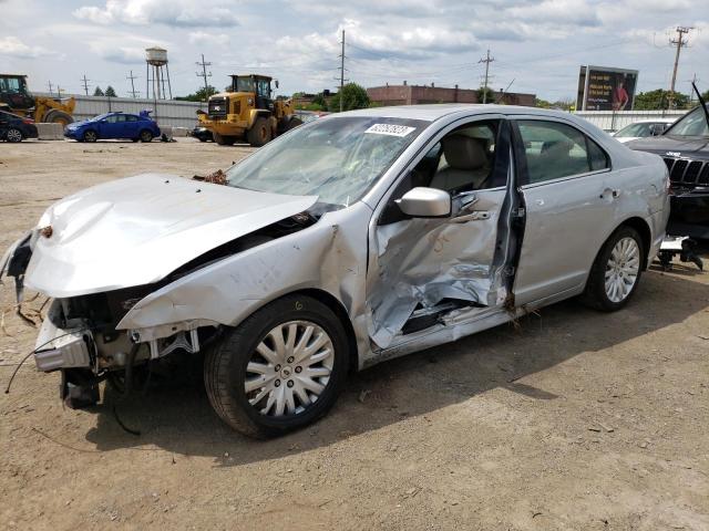 3FADP0L39AR164955 - 2010 FORD FUSION HYBRID SILVER photo 1