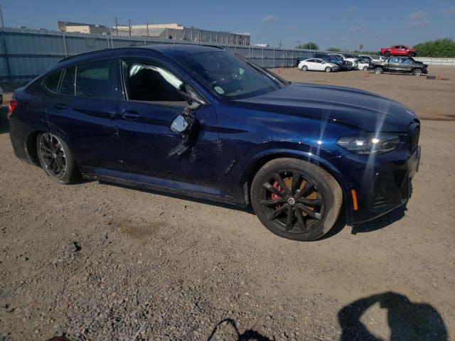 5UX43DT06P9P68534 - 2023 BMW X4 M40I BLUE photo 4