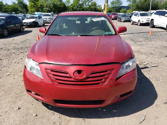 4T1BE46K27U101548 - 2007 TOYOTA CAMRY /LE/ CE RED photo 5