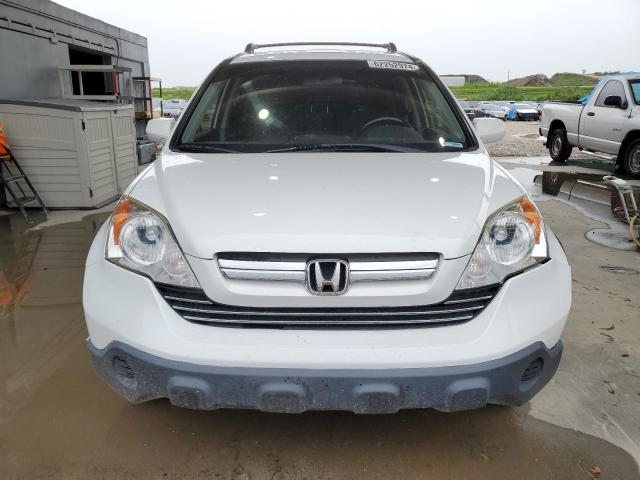 JHLRE387X8C020166 - 2008 HONDA CR-V EXL WHITE photo 5