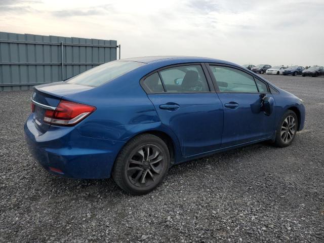 2HGFB2F50EH021759 - 2014 HONDA CIVIC LX BLUE photo 3