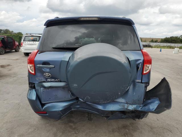 JTMBD31V185133633 - 2008 TOYOTA RAV4 LIMITED BLUE photo 6