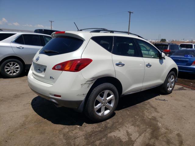 JN8AZ1MU5AW010216 - 2010 NISSAN MURANO S WHITE photo 3