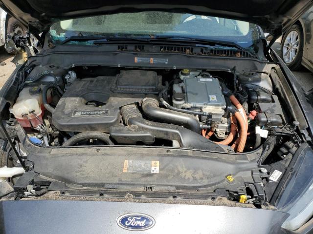 3FA6P0LU0GR388058 - 2016 FORD FUSION SE HYBRID GRAY photo 11