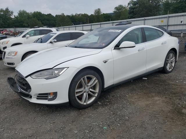 5YJSA1CNXDFP20674 - 2013 TESLA MODEL S Սպիտակ լուսանկար 1