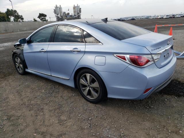 KMHEC4A41CA020841 - 2012 HYUNDAI SONATA HYBRID BLUE photo 2