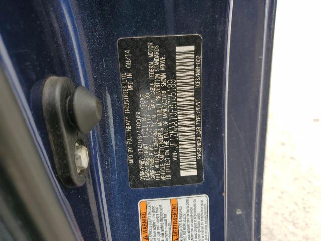 JF1ZNAA10F8705189 - 2015 TOYOTA SCION FR-S ლურჯი ფოტო 12